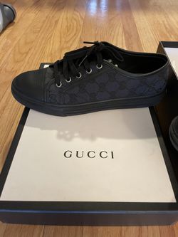 GUCCI•CANVAS TRAINERS