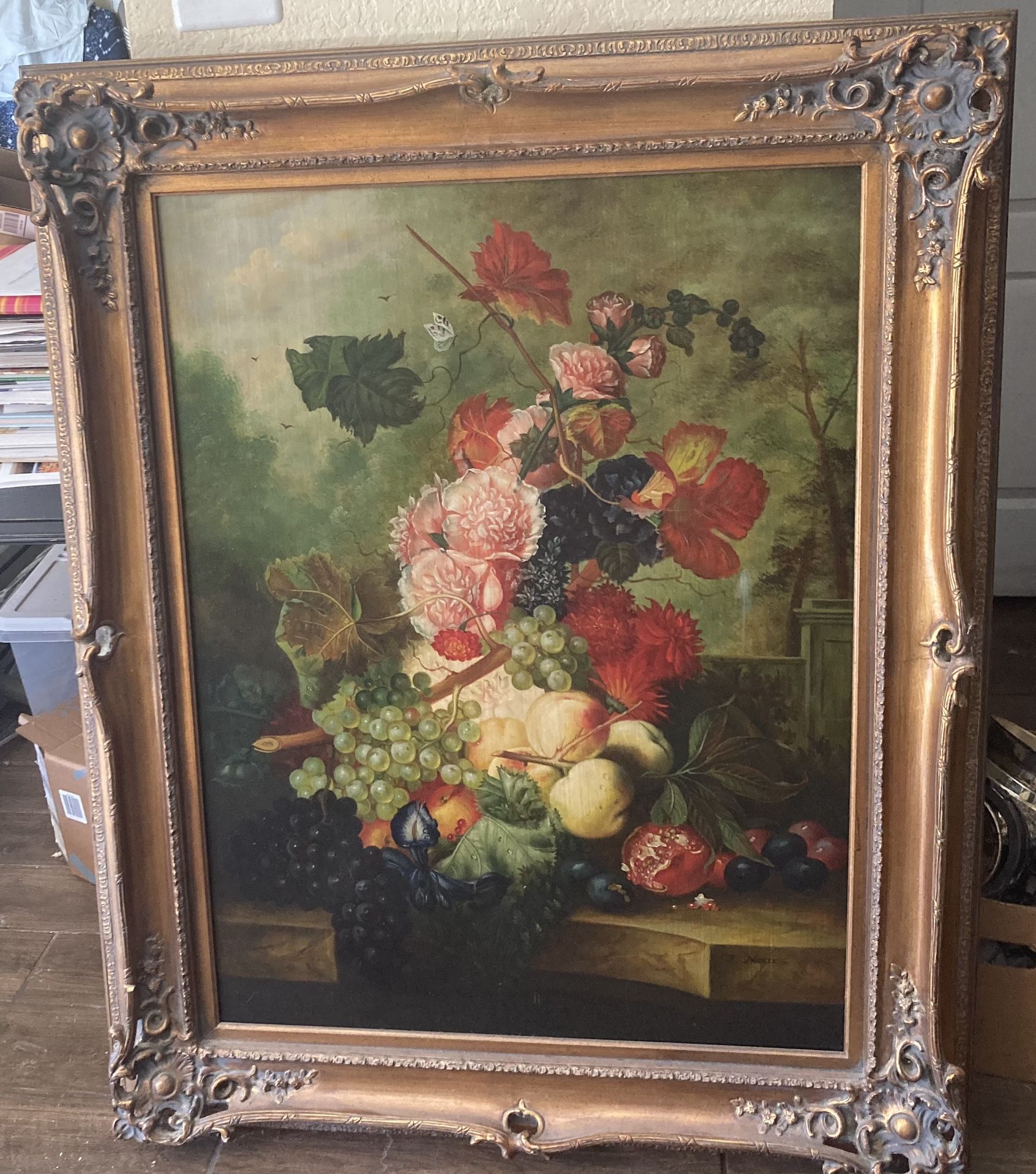 Large Original J. Nodrik Oil Painting