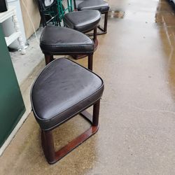 4 Matching Short Stools 