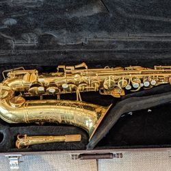 Buescher Aristocrat Script Engraved 140 (Big B) Alto Sax Saxophone