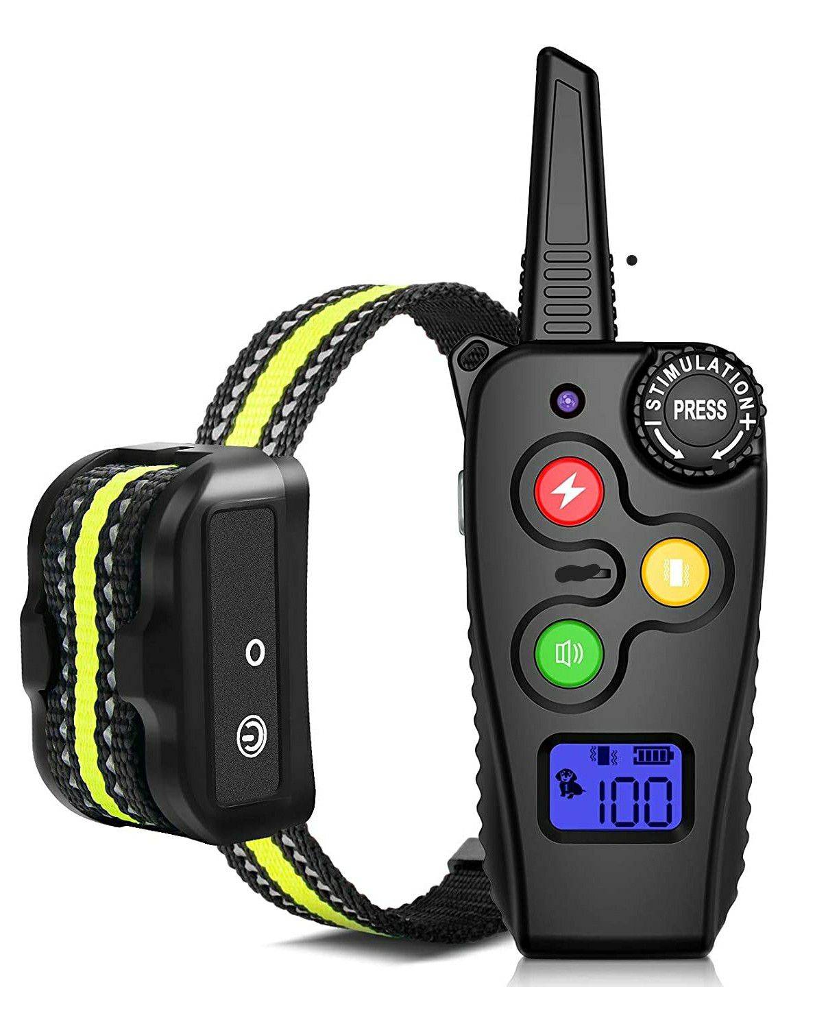 Shock Collar for Dogs with Remote 2800 Feet Rechargeable Dog Training Collar Waterproof Dog Shock Collar