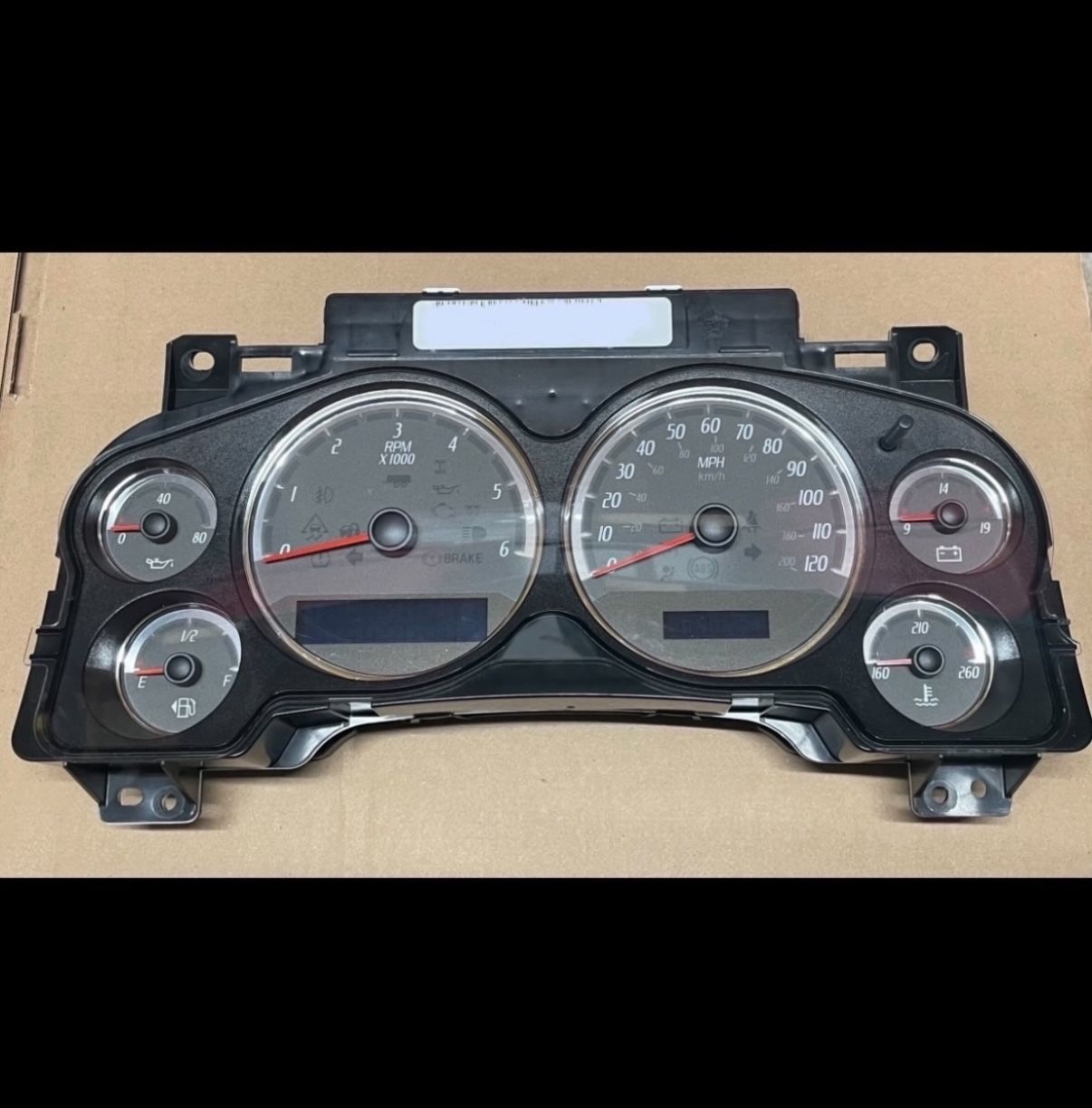 Chevy GMC Cluster