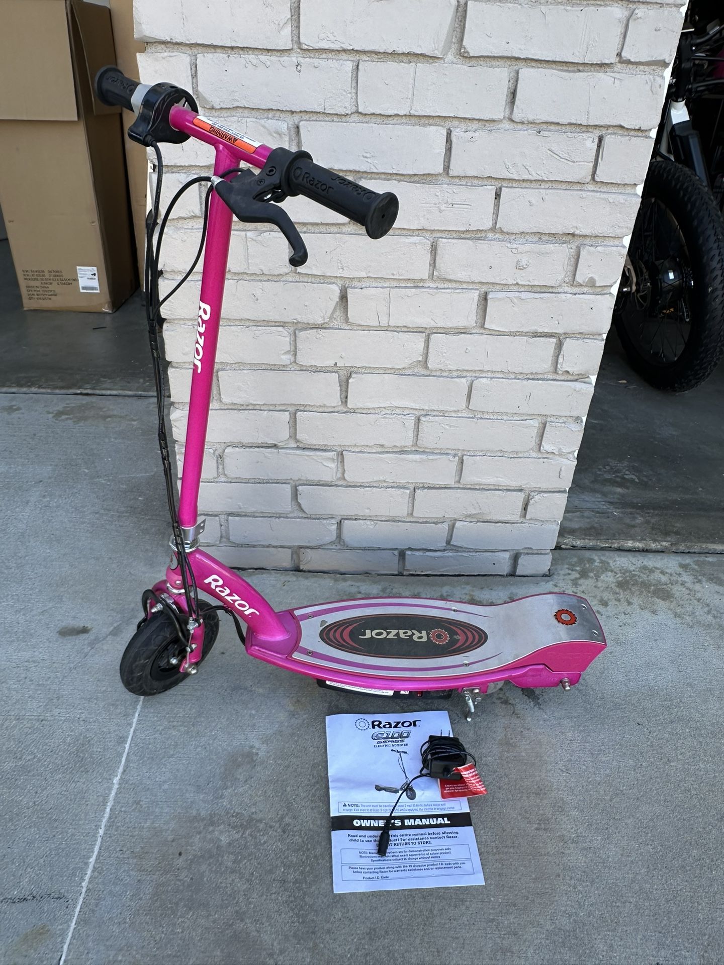 Razor Electric Scooter Pink