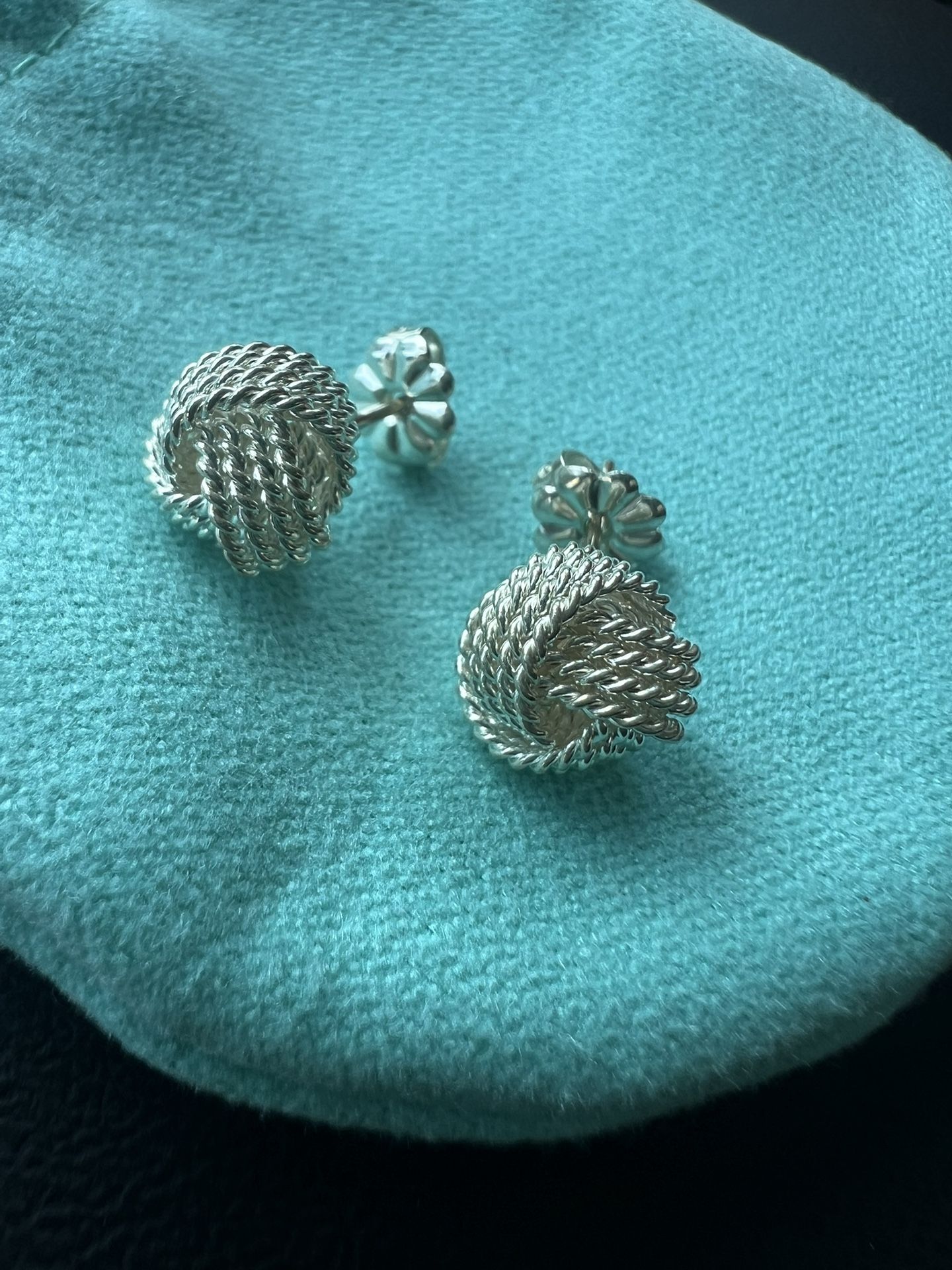 Authentic Tiffany & Co. Knot Earrings