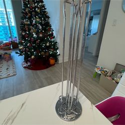 Swissmar Chrome Nespresso Capsule Holder - Rotating Coffee Pod Organizer