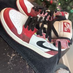 Jordan 1 Spider-Man Size 5Y
