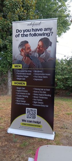 Retractable Ad display