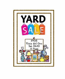 Yard Sale