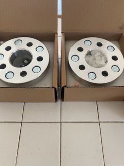 1 in wheel spacers
