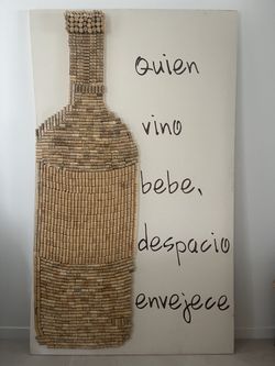 Gigantic Wine Bottle ART WORK