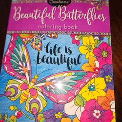 Beautiful Butterflies Coloring Book