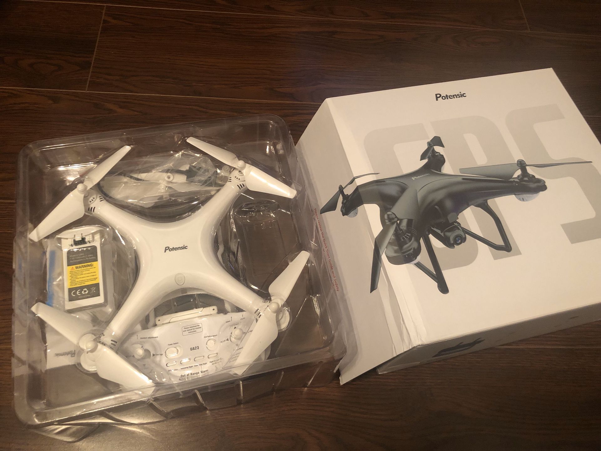 Brand-new!!! Potensic D58, Drone with Camera 1080P, GPS Quadcopter 120° Wide Angle 5G WiFi FPV, Potensic D58, Drone with Camera 1080P, GPS Quadcopter