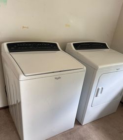 Whirlpool cabrio washer and dryer
