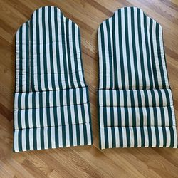 Set Of Two Adirondack Chair Cushions