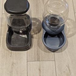 Cat Dog Water & Food Dispenser. 