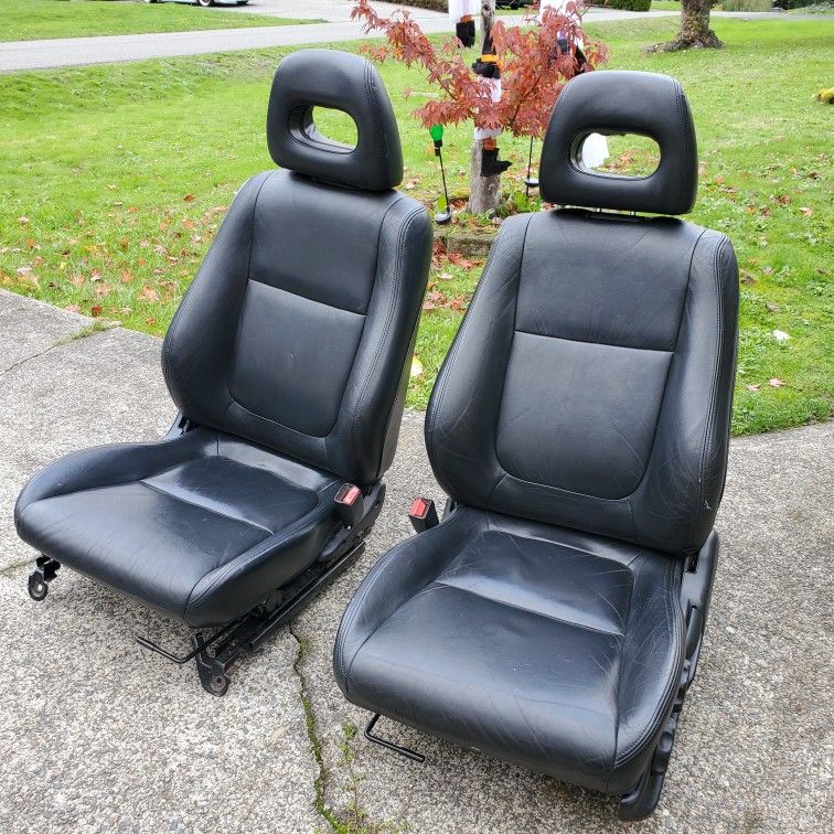 Integra GSR Black Leather Seats