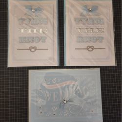 Wedding Greeting Cards Set/3 BNIP