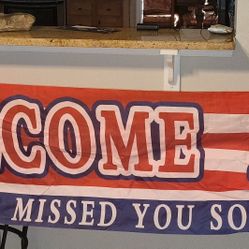 Military Welcome Home Banner 