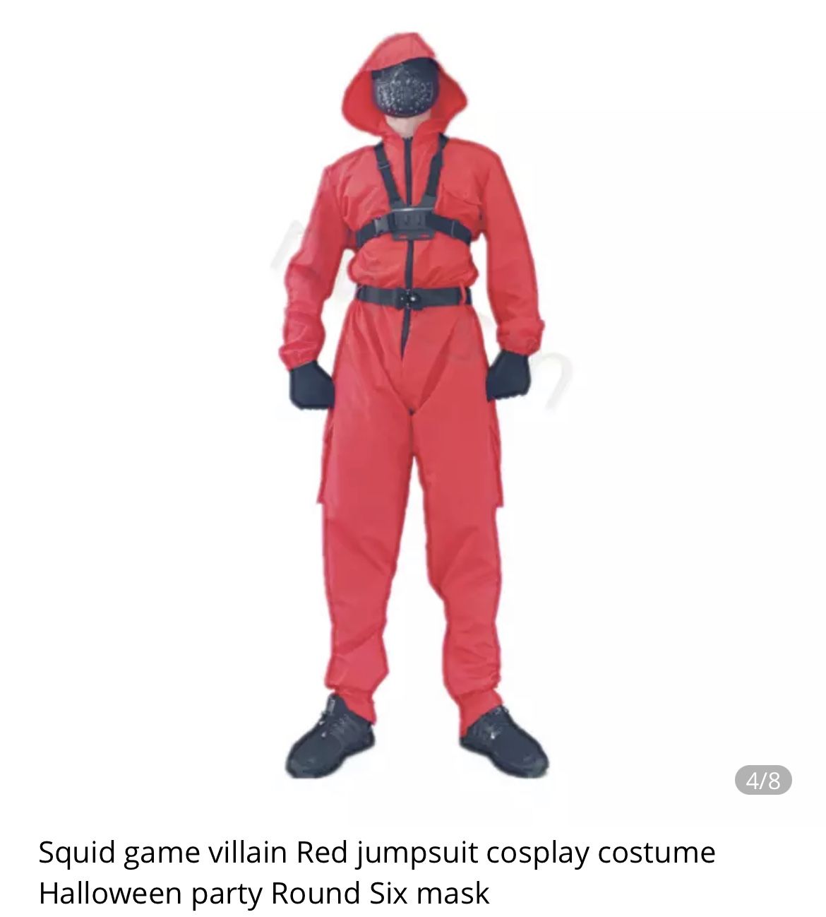 Squid Game Party Costume  