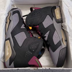 Size 13 Nike Air Jordan 6 Retro Bordeaux CT8529-063.
