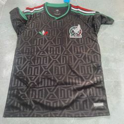 Youth Mexico Jersey - Green And Black Colors - Great Quality
