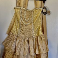Gold Dress 