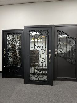 Handcrafted Iron Door 
