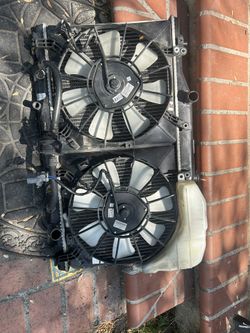 Rsx Radiator With Fans