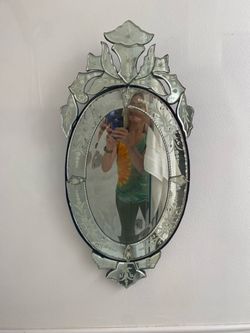 Venetian wall mirror