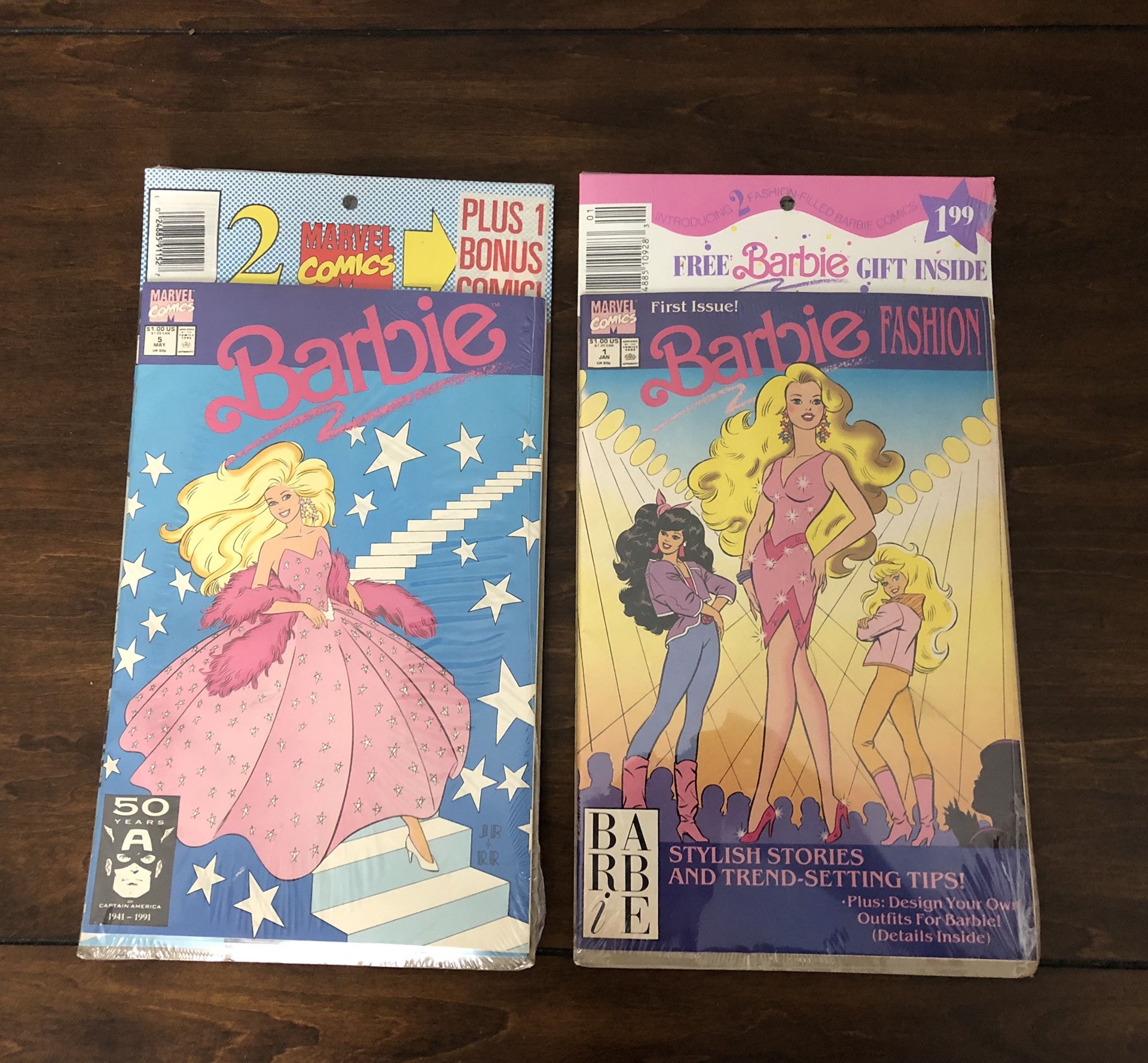 Marvel Barbie comic books (new)