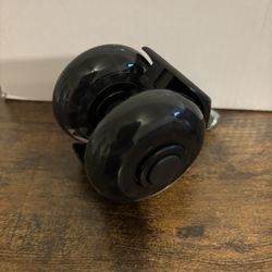 5 Double Skate Wheels For Office Chair