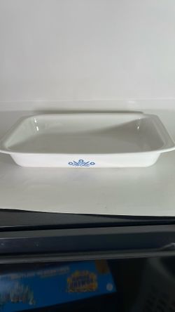 Vintage Corning Ware Blue Cornflower A-76-B Roaster Lasagna Baking Pan