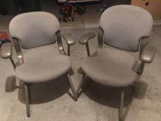 Gray chairs