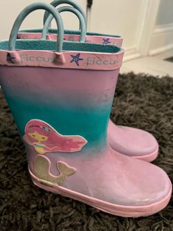 Girls rain boots size 13
