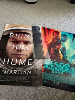 Movie Posters + collectible IMAX film strip