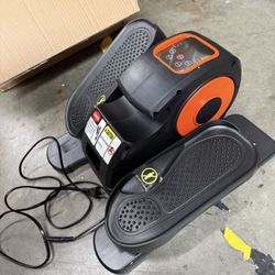 Funslim Under Desk Elliptical Exercise Machine,Leg Exerciser While Sitting, Quiet Portable Electric Seated Pedal Exerciser,Fully Assembled 