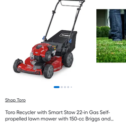 Toro recycler 22
