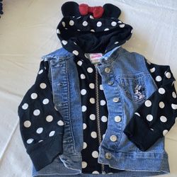 2T Minnie Mouse jean Jacket 