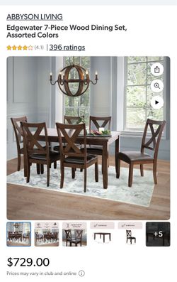 Dining table