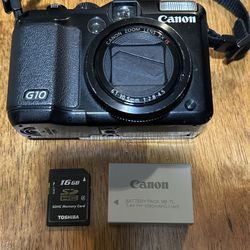 canon PowerShot G10 Digital Camera 