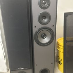 Pioneer Floor Speakers Black