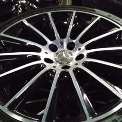 AMG Rims Mercedes Benz Wheels C250 C300 E300 E350 Si Rims Gla Rims C Class E Class S Class Wheels