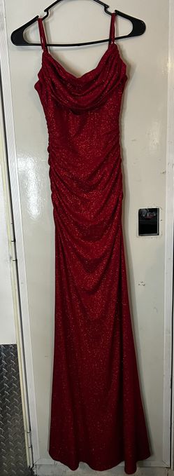 Windsor Red Sparkly Dress