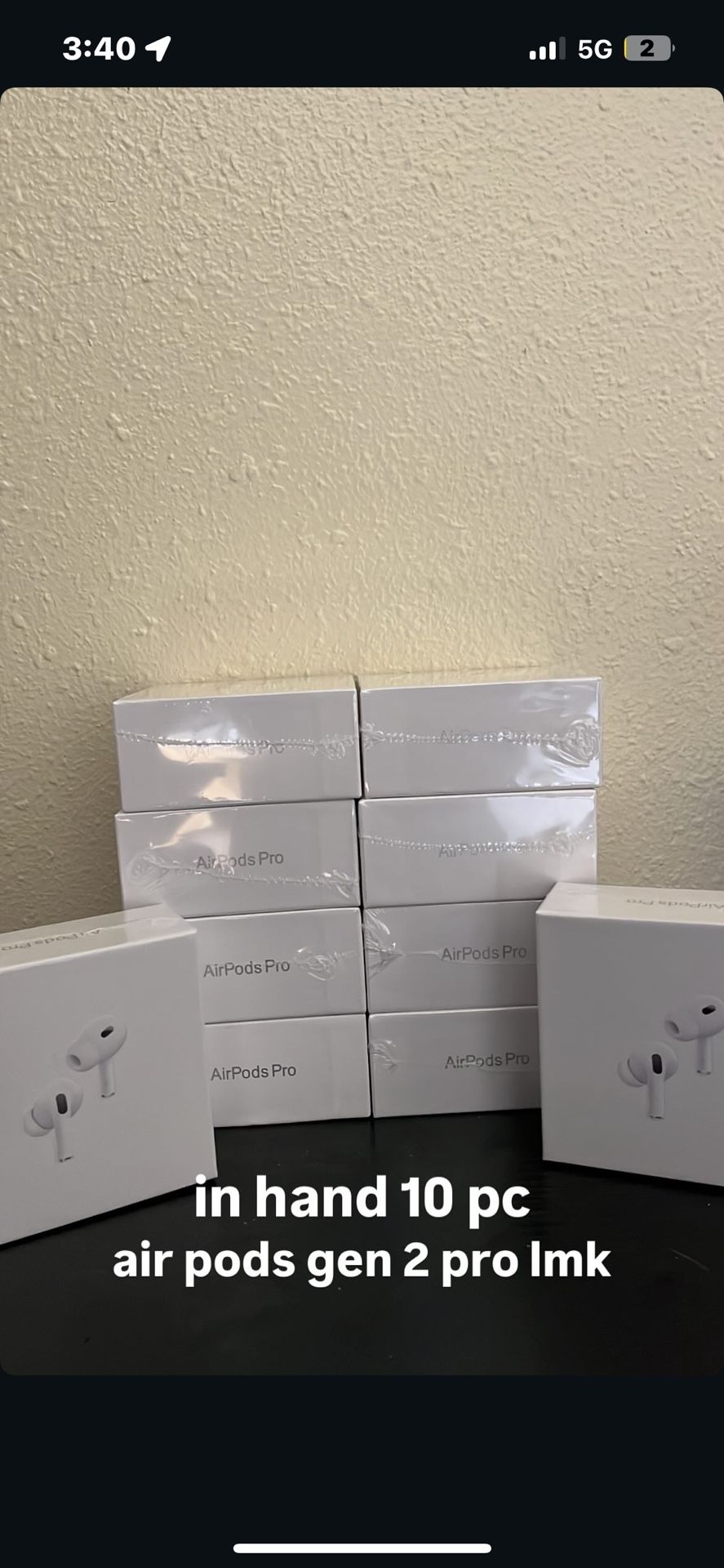 new airpods (delivery)