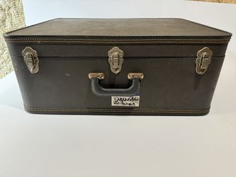 Vintage Slate Luggage 