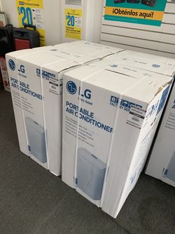 LG PORTABLE AIR CONDITIONER 8k