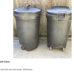 32 Gallon Trash can 