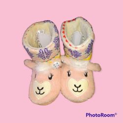 Totes Faux Fur Girls Lamb Boots Size 11/12