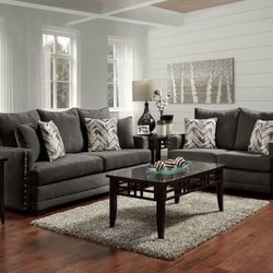 Brand New 2 Pc Living Room Set