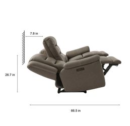 Luxury 3 seat reclining sofa